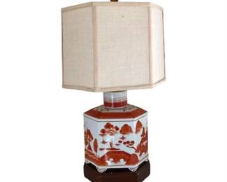 Lot 153  

Asian Hand Painted Porcelain Table Lamp