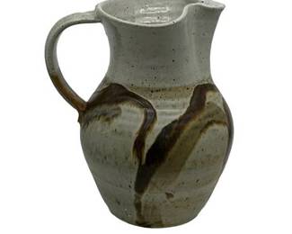 Lot 103 
Vintage Pottery Pitcher, by Schneider