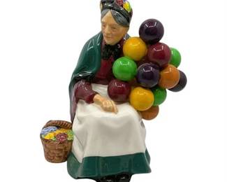 Lot 179  
Royal Doulton Collectible Porcelain Figurine "The Balloon Seller" HN1315
