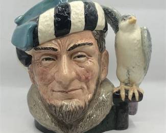 Lot 271 
Royal Doulton Character Jug The Falconer D6533