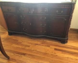 ANTIQUE MAHOGANY BUFFET