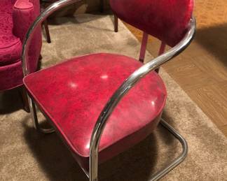 PAIR OF END CHAIRS