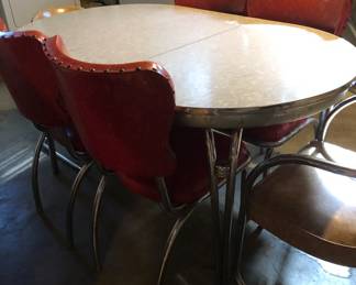 VINTAGE TABLE AND CHAIRS