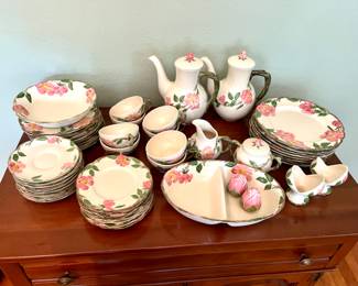 Franciscan Desert Rose set