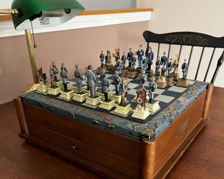 Civil War  chess set