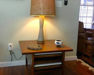 Mid Century Brown-Saltman  Hide-a-way Tables