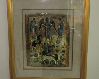  Barbara Florensky Bach Framed Icon.  One of about 6