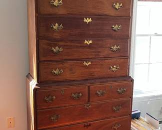   Highboy Chest on chest.  