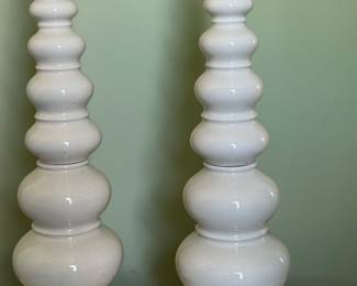 Vintage pair of 6 tiered
Gourd MCM