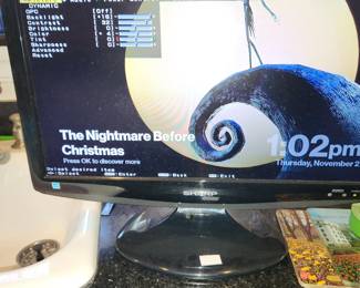 Sharp LC-19SB25U 19" 720p HD LCD Television, no remote