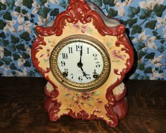 antique clock by Ansonia Clock Company