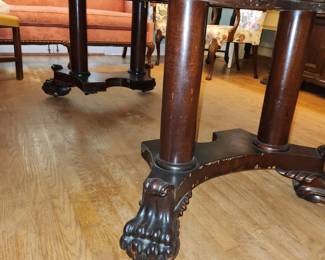 DINING ROOM SET IS "BEST OFFER" WHICH MUST BE ACCEPTED BY THE FAMILY
dining table feet and base