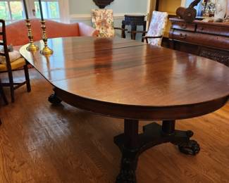 DINING ROOM SET IS "BEST OFFER" WHICH MUST BE ACCEPTED BY THE FAMILY
dining table with 6 chairs and 6 leaves