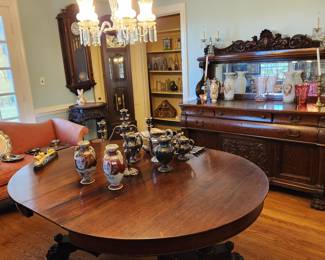 DINING ROOM SET IS "BEST OFFER" WHICH MUST BE ACCEPTED BY THE FAMILY.