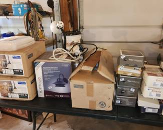 remaining garage items. Ask cashier inside house for garage key