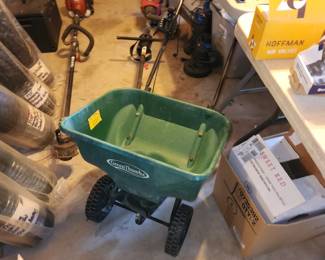 remaining garage items. Ask cashier inside house for garage key