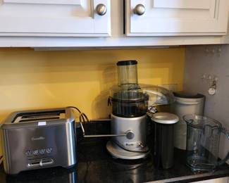 juicer and toaster by Breville