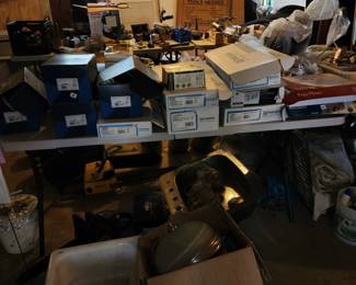 remaining garage items. Ask cashier inside house for garage key