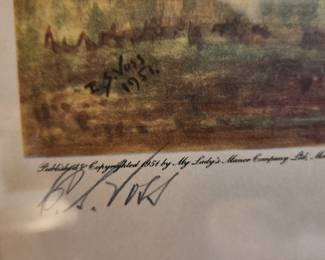 UPDATE: the family has priced the Voss prints at $250.00 EACH.