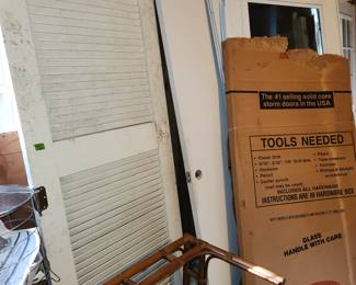 remaining garage items. Ask cashier inside house for garage key