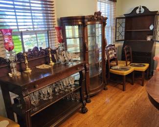 DINING ROOM SET IS "BEST OFFER" WHICH MUST BE ACCEPTED BY THE FAMILY.