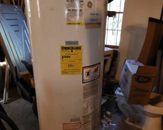 remaining garage items. Ask cashier inside house for garage key