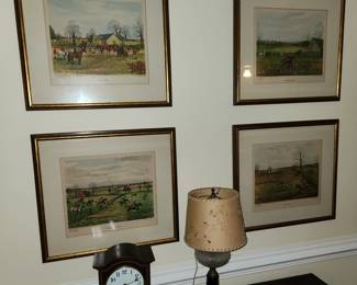 UPDATE: the family has priced the Voss prints at $250.00 EACH.
Signed, numbered, framed Edward S. Voss prints