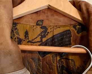 Vintage leather jacket