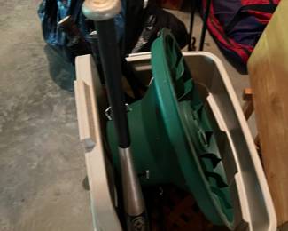 Baseball bat, Christmas tree stand