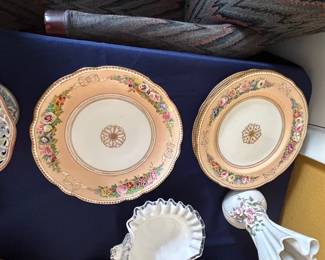 English compote & 2 plates