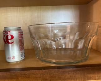 Large Glass Bowl