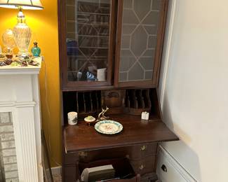 Mahogany secretary