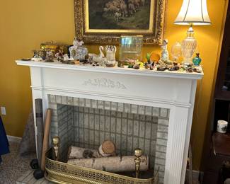 Fireplace  Andirons   Fender