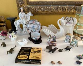 Staffordshire & Lenox & turtles