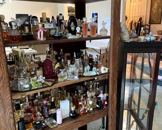 We have a grand collection of vintage and current perfumes!