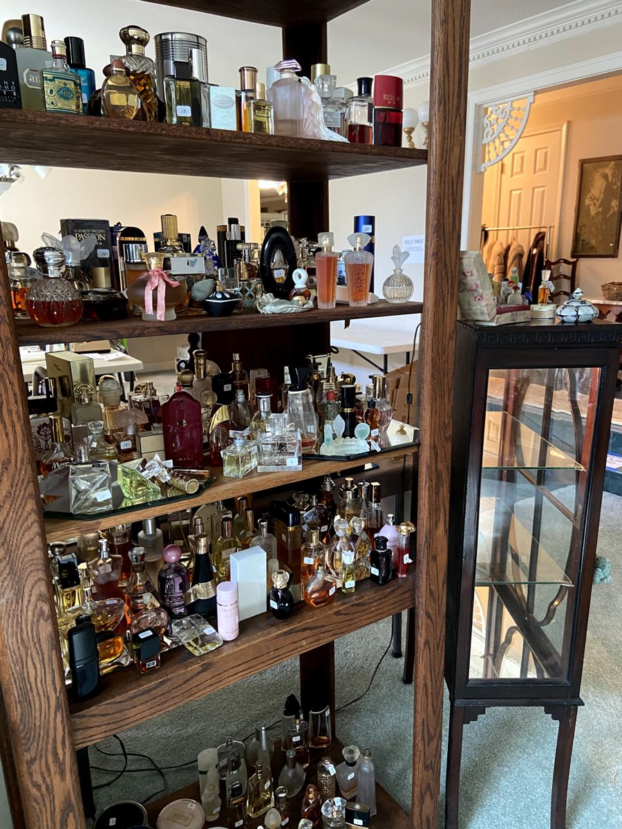 We have a grand collection of vintage and current perfumes!