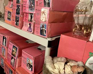 All of these dolls are new in the box!