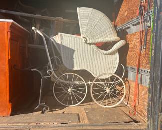 Vintage baby carriage 