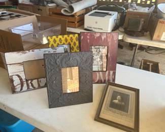 New and vintage picture frames