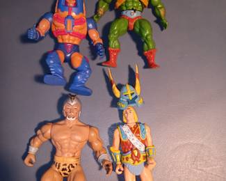 He-Man Figures circa 1980's