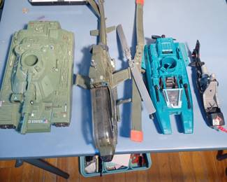 GI Joe Accessories from the 1980's