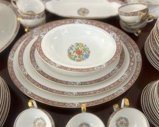 LIMOGES CHINA SET