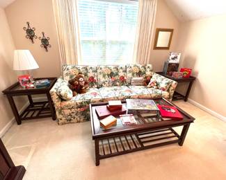 Sofa - Coffee Table with Matching End Tables 