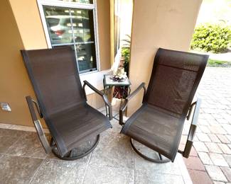 Swivel Patio Chairs 
