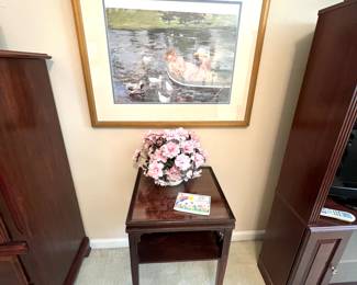 Side Table - Framed Print 