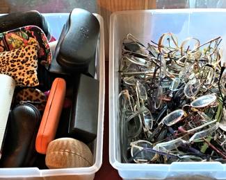 Eye glasses and cases