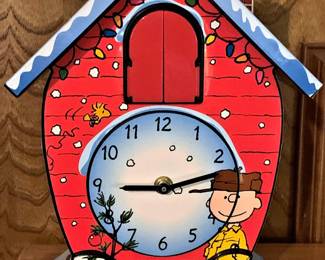 Working Snoopy clock