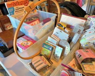 Just a small part of the Craft supplies at this estate.  