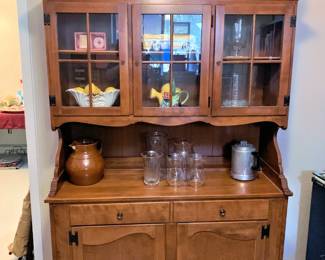 Vintage Maple hutch