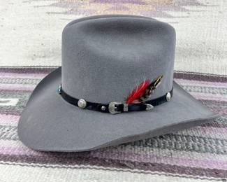 #16 • Custom Made Bee Cowboy Hat Size 7 1/4
